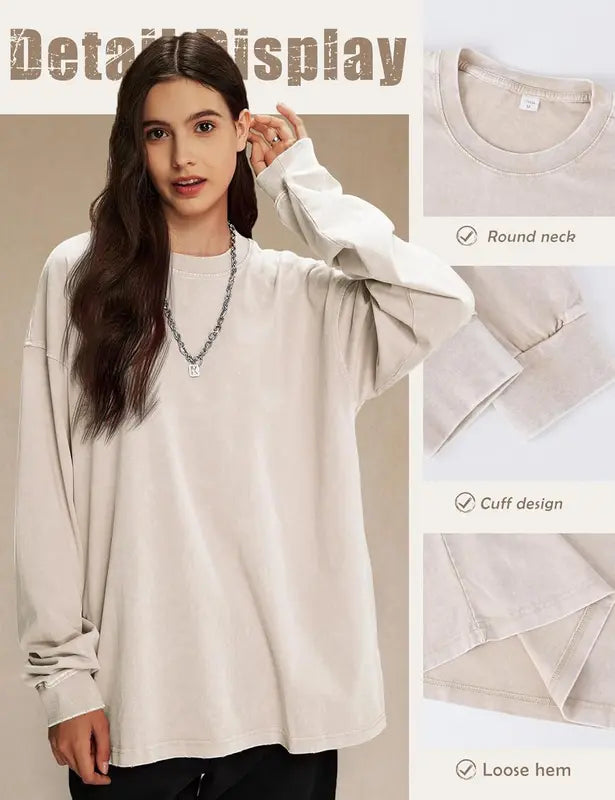 Unisex Long Sleeve Cotton T-Shirt