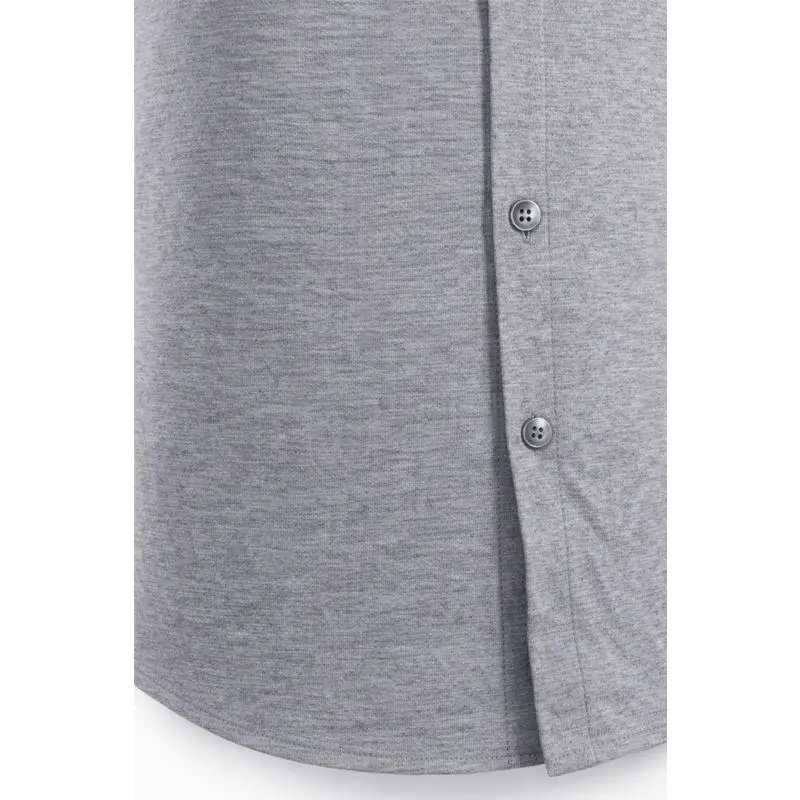 Men's Short Sleeve Stretch Dress Shirt