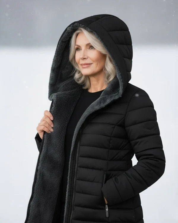 LAST DAY SALE 🔥Quilted coat with fleece lining