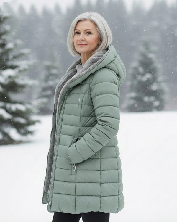 LAST DAY SALE 🔥Quilted coat with fleece lining