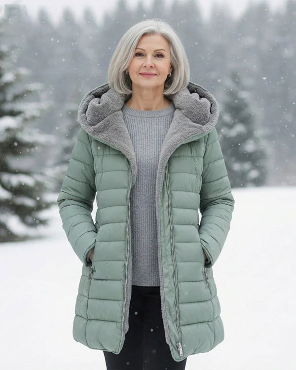 LAST DAY SALE 🔥Quilted coat with fleece lining