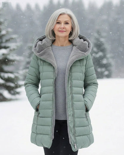 LAST DAY SALE 🔥Quilted coat with fleece lining