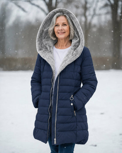 LAST DAY SALE 🔥Quilted coat with fleece lining