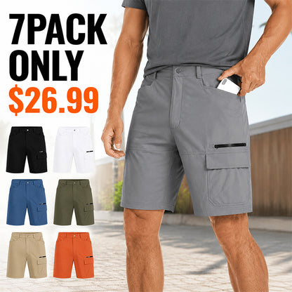 🔥Last day promotion🔥Men's Hiking Cargo Shorts 9" Quick Dry Lightweight Summer Casual Shorts