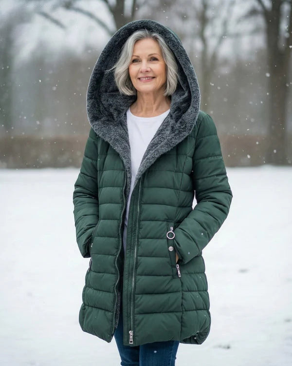 LAST DAY SALE 🔥Quilted coat with fleece lining