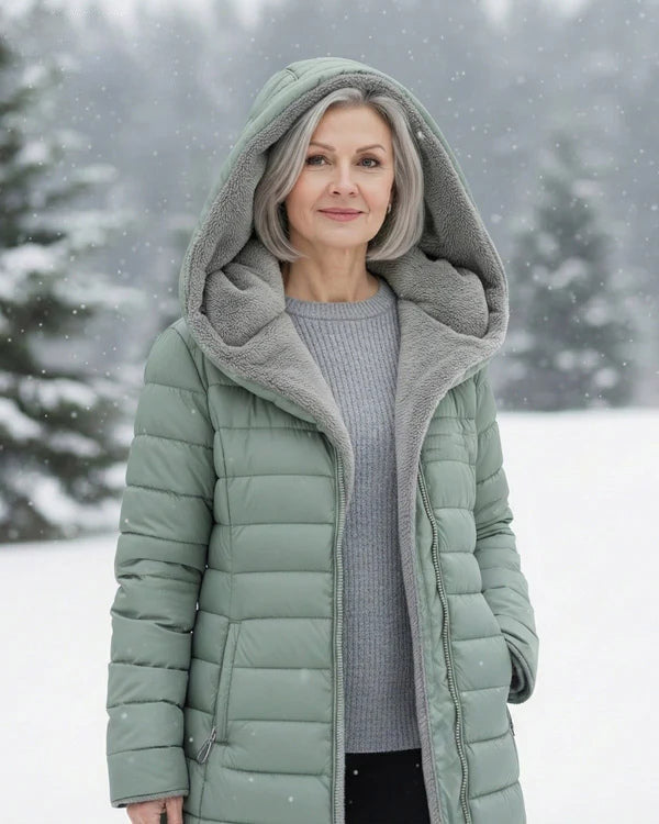 LAST DAY SALE 🔥Quilted coat with fleece lining