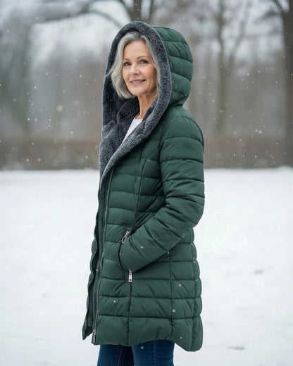 LAST DAY SALE 🔥Quilted coat with fleece lining