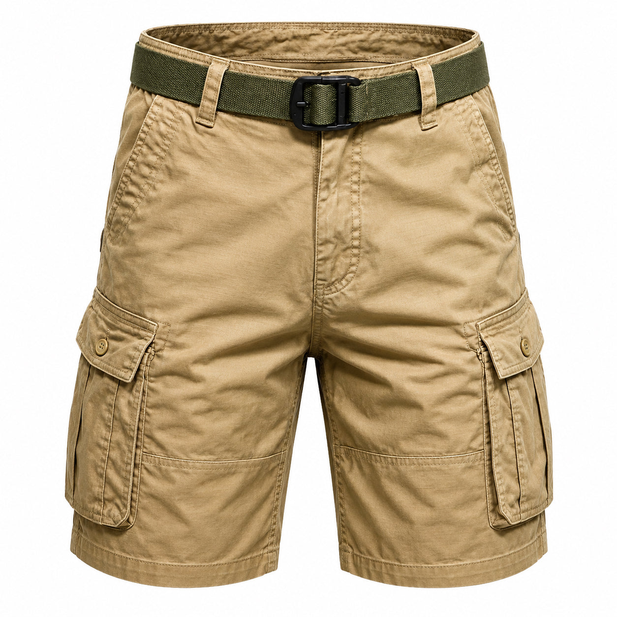 Men’s wear-resistant, wrinkle-resistant, breathable cargo pants