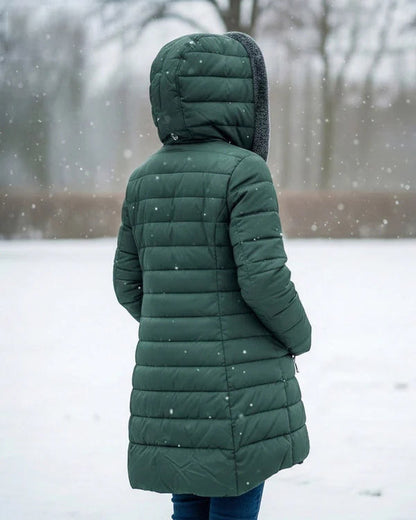 LAST DAY SALE 🔥Quilted coat with fleece lining