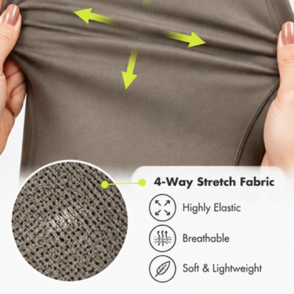 High Waisted Tummy Control Pocket Shaping Training Leggings