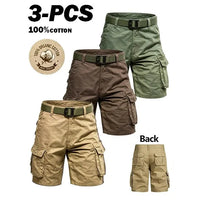 3-Pack(Khaki + Coffee + Army green)