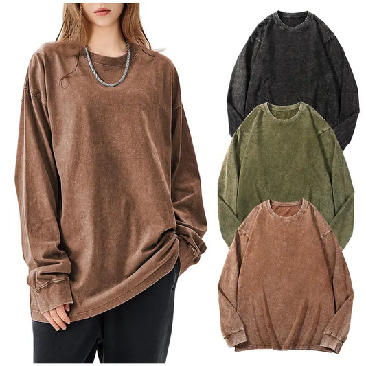 Unisex Long Sleeve Cotton T-Shirt