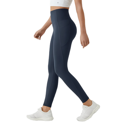 High Waisted Tummy Control Pocket Shaping Training Leggings