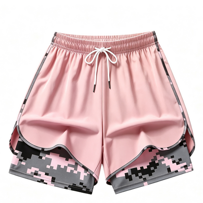 【End of Summer Sale】Women's casual athletic shorts with pockets