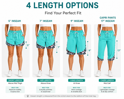 【End of Summer Sale】Women's casual athletic shorts with pockets
