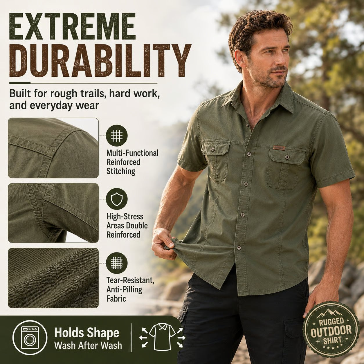 🔥 BEST SELLER | Lightweight Outdoor Shirt
