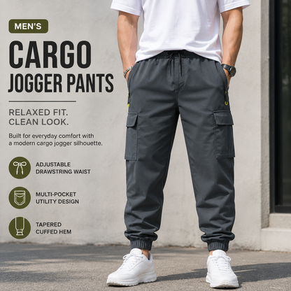 🔥 BESTSELLER |  Men's Multi-Pocket Cargo Jogger Pants