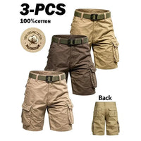 3-Pack(Khaki + Military Yellow + Coffee)