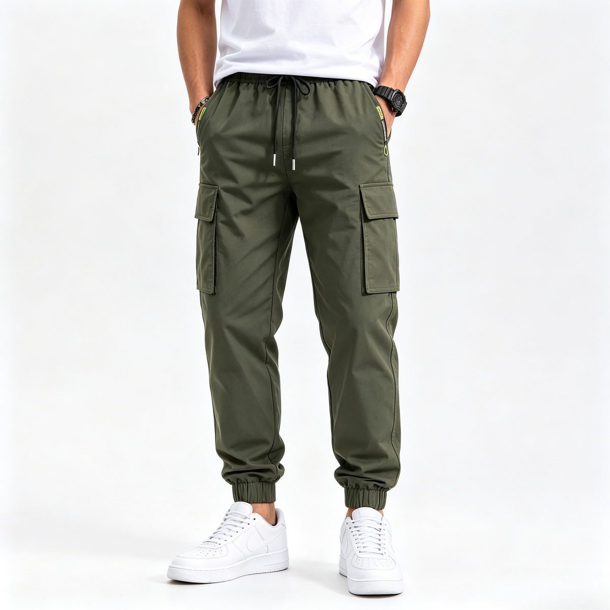 🔥 BESTSELLER |  Men's Multi-Pocket Cargo Jogger Pants