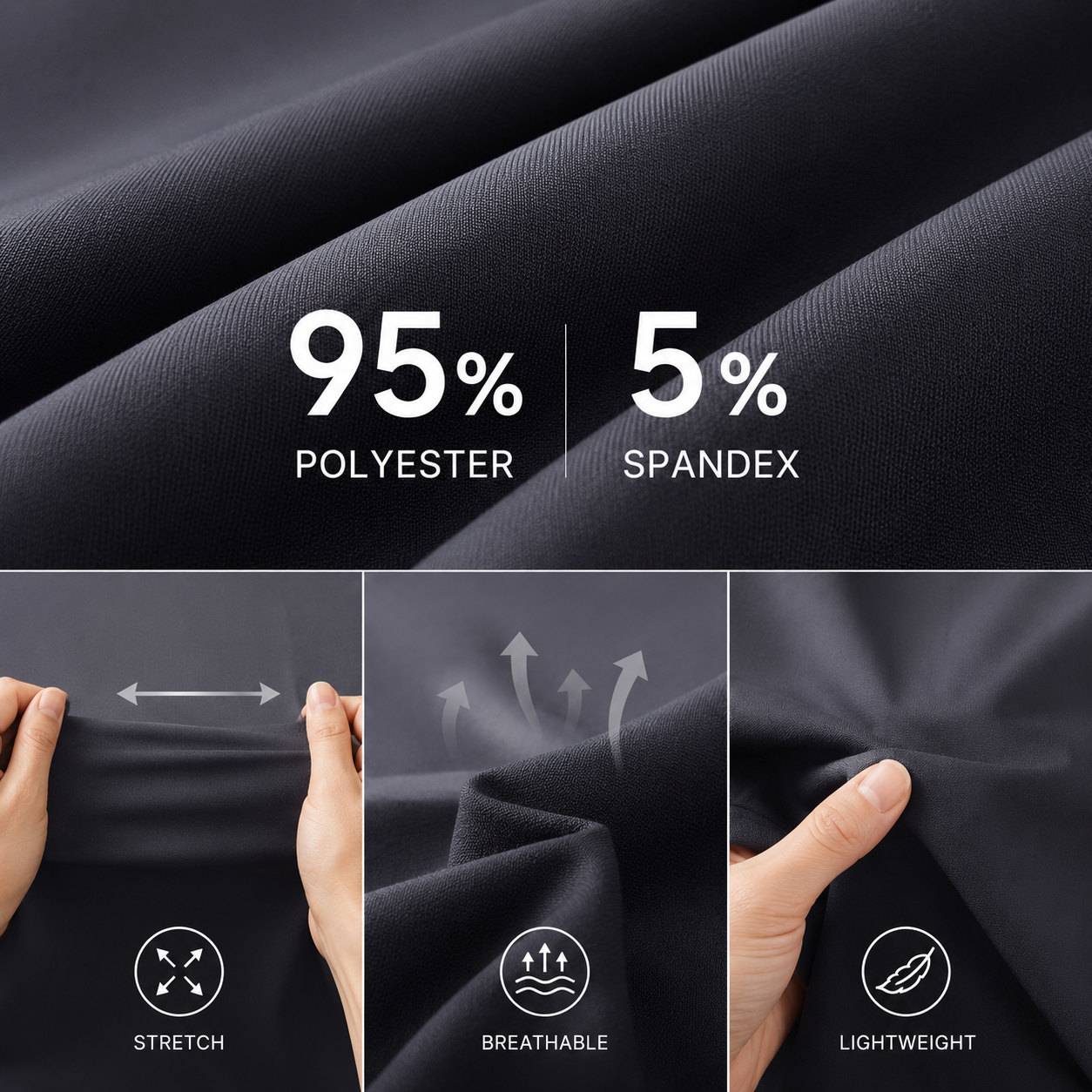 👍🔥Limited-Time Promotion-Stretch Dress Pants No Iron Golf Pants