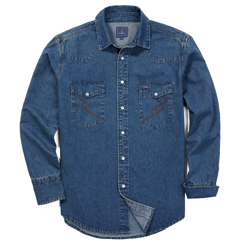 Washed Dark Indigo