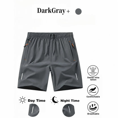 Men's 7-Pack  Dry-Fit Gym Shorts with Zipper Pockets ⭐⭐⭐⭐⭐