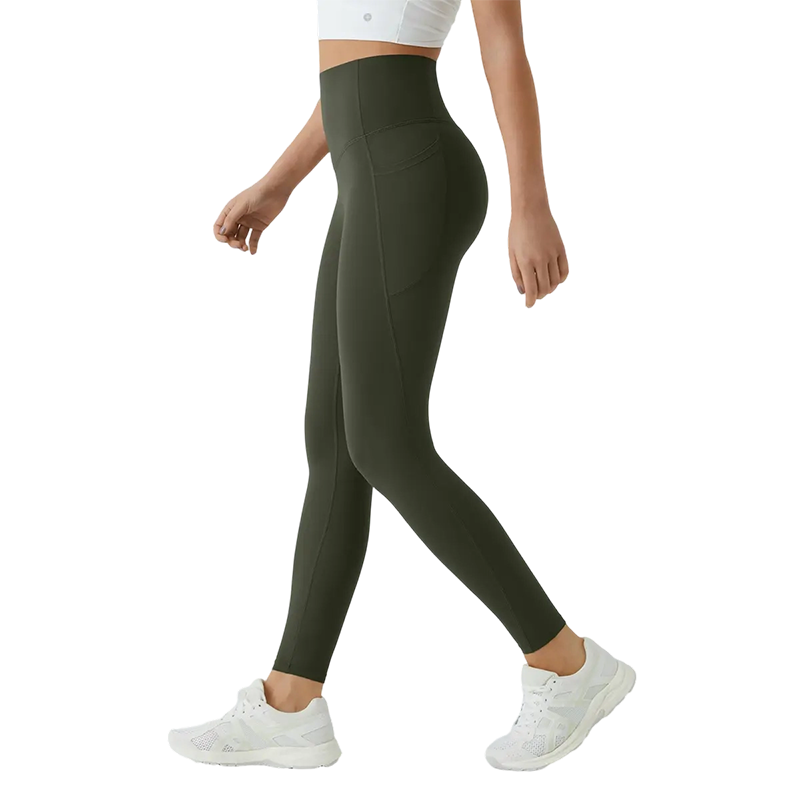 High Waisted Tummy Control Pocket Shaping Training Leggings