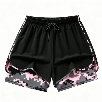 【End of Summer Sale】Women's casual athletic shorts with pockets