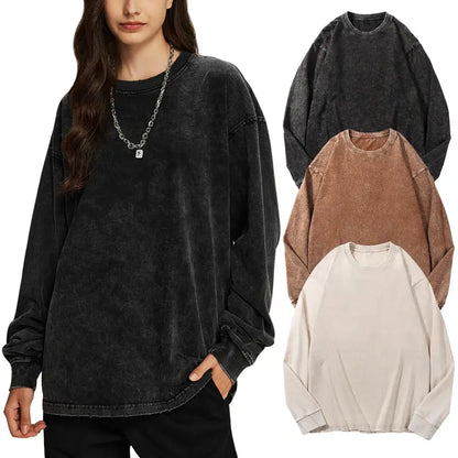 Unisex Long Sleeve Cotton T-Shirt