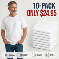 white 10-Pack $24.95