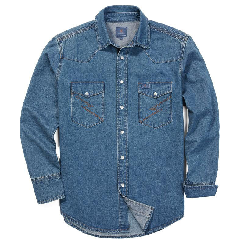 Washed Indigo Blue