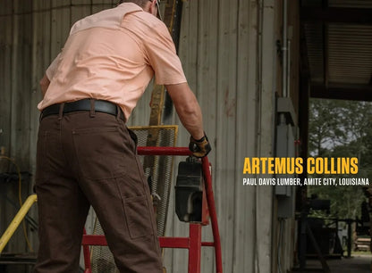 Ends at Midnight ! CHT Men's Flex Relaxed Straight Work Pants Rigby Pant