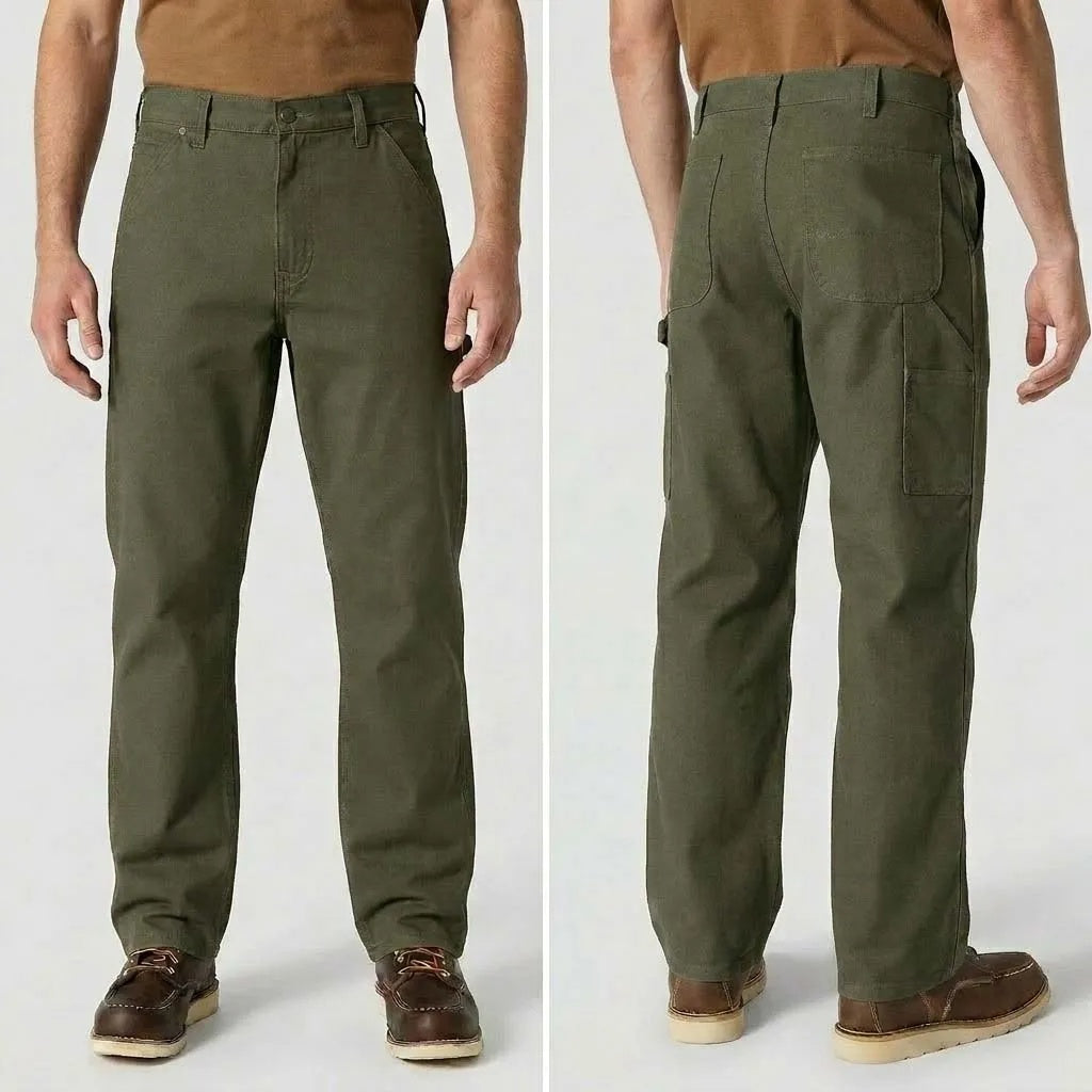 Ends at Midnight ! CHT Men's Flex Relaxed Straight Work Pants Rigby Pant