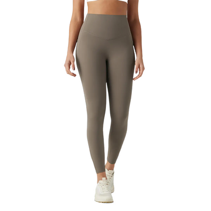 High Waisted Tummy Control Pocket Shaping Training Leggings