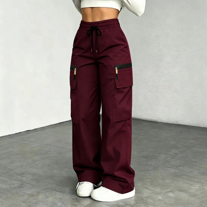 ⚡FINAL SALE 🔥Women’s lightweight loose cargo pants with multiple pockets